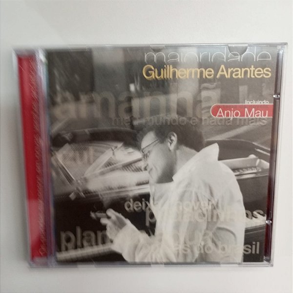 Cd Guilherme Arantes - Anjo Mau Interprete Guilherme Arantes (1997) [usado]