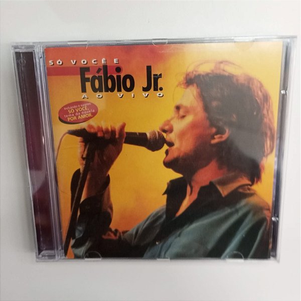 Cd Fabio Junior ao Vivo Interprete Fábio Junior [usado]