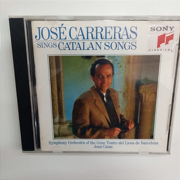 Cd José Carreras - Sings Catalan Songs Interprete José Carreras (1990) [usado]
