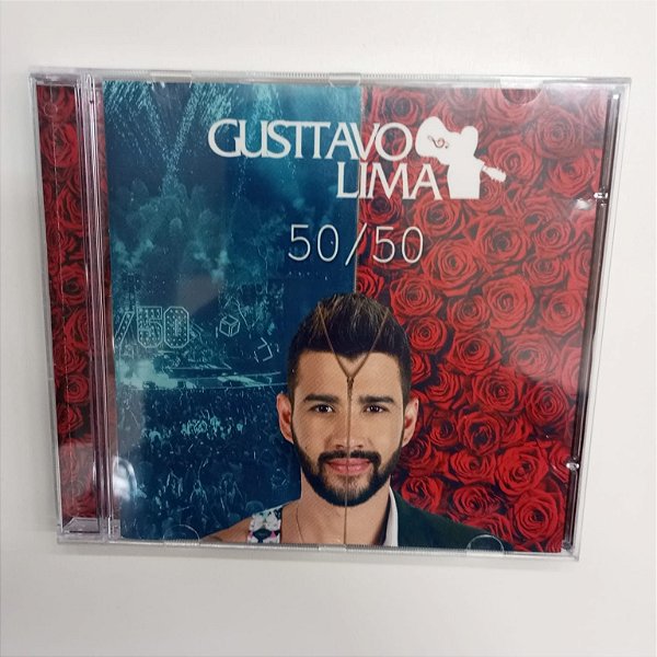 Cd Gustavo Lima - 50/50 Interprete Gustavo Lima (2016) [usado]