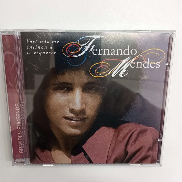Cd Fernando Mendes - Voce Não Me Ensinou a Te Esquecer Interprete Fernando Mendes [usado]
