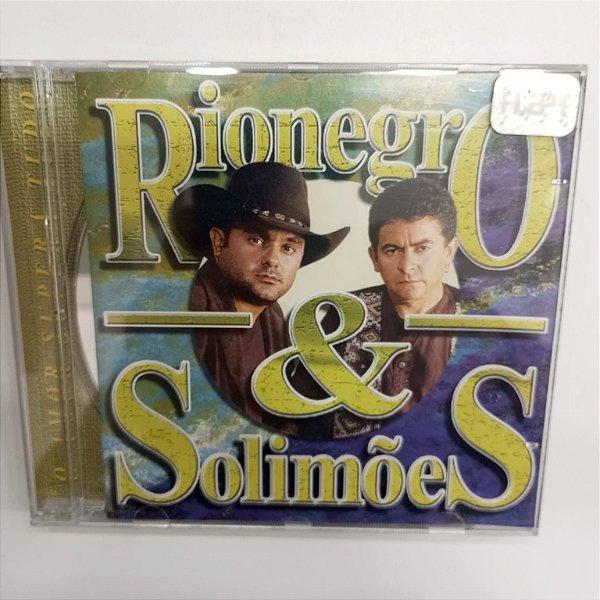 Cd Rionegro e Solimões - o Amor Supera Tudo Interprete Rionegro e Solimões (1998) [usado]