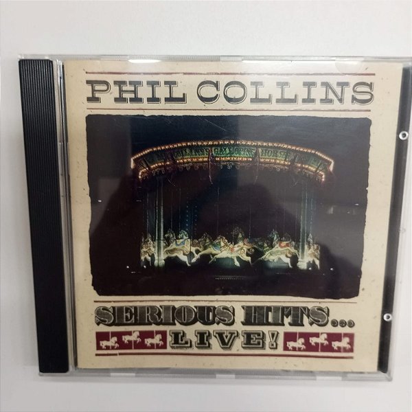 Cd Phill Collins - Serious Hits ... Live Interprete Phill Collins (1990) [usado]