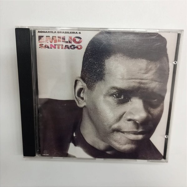 Cd Emílio Santiago - Aquarela Brasileira 6 Interprete Emílio Santiago [usado]