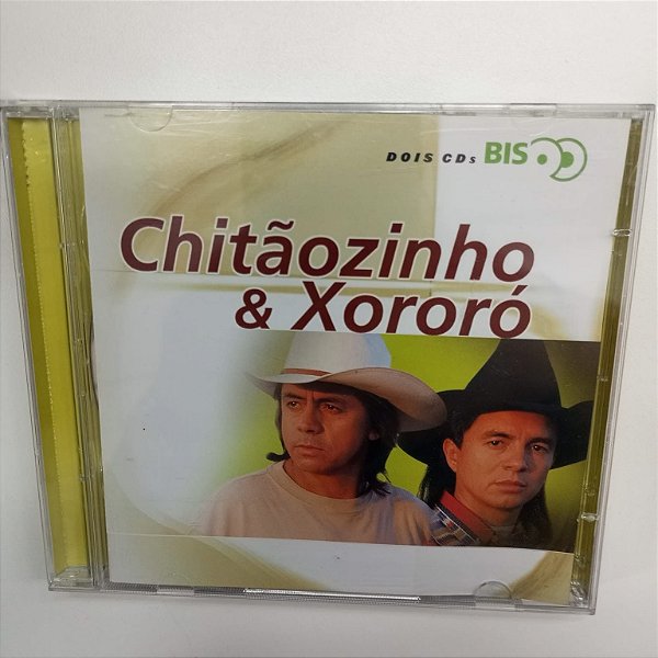 Cd Chitãozinho e Xororo - Dois Cds Interprete Chitãozinho e Xororo [usado]