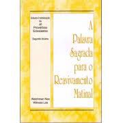 Livro Estudo-cristalização de Jó Provérbios Eclesiastes - Vol. 2 Autor Nee, Watchman e Witness Lee (2021) [usado]
