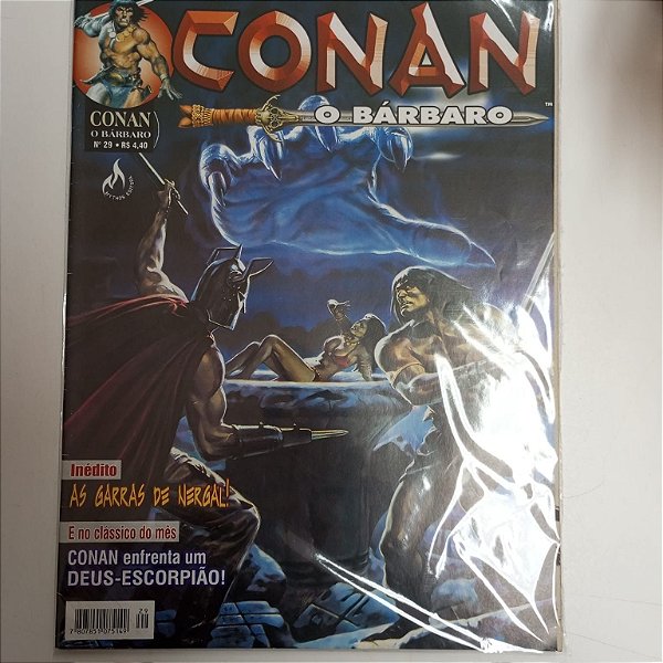 Gibi Conan Nº 29 - Conan o Barbaro Autor as Garras de Mergal [usado]