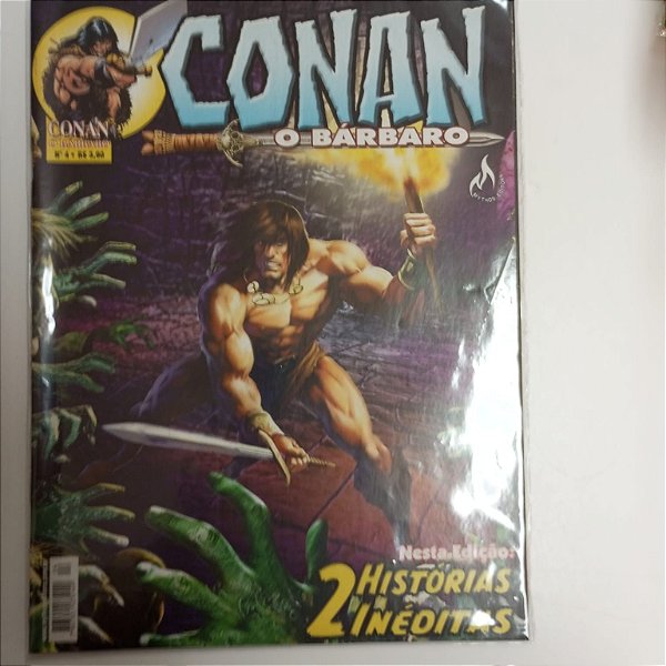 Gibi Conan Nº 4 - Conan o Barbaro Autor 2 Historias Ineditas [usado]