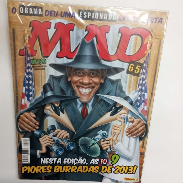 Livro Mad - Nº 65 Autor Nesta Edição , as 9 Piores Burradas de 2013 [usado]