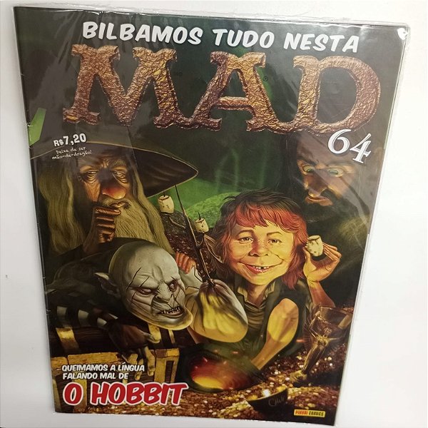 Gibi Mad Nº 64 Autor Queimamos a Língua Falando Mal de o Hobbit [usado]