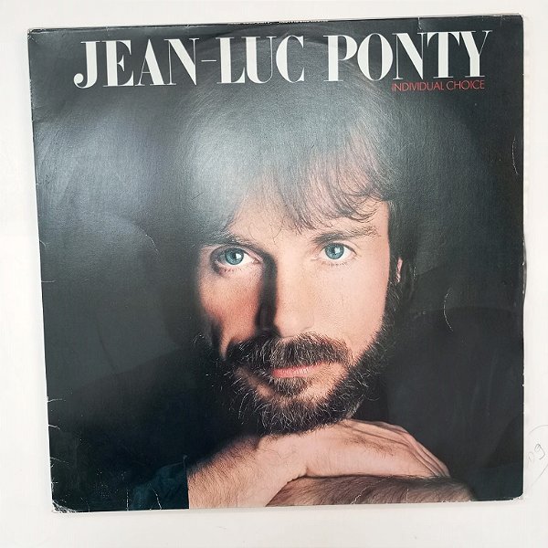 Disco de Vinil Jean-luc Ponty - Individual Choice Interprete Jean-luc Ponty (1984) [usado]