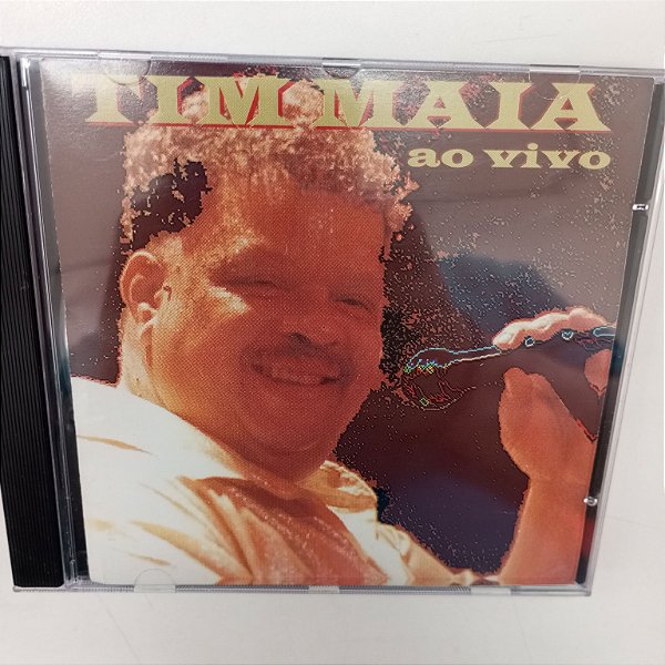 Cd Tim Maia ao Vivo Interprete Tim Maia (1992) [usado]