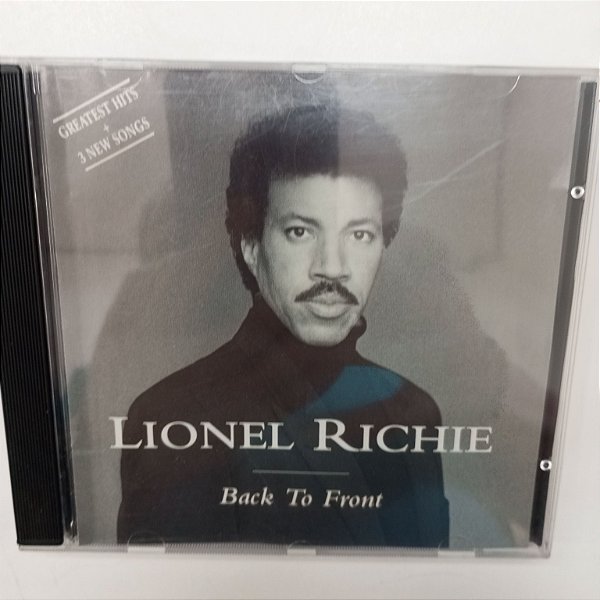 Cd Lionel Richie - Back To Front Interprete Lioinel Richie (1992) [usado]
