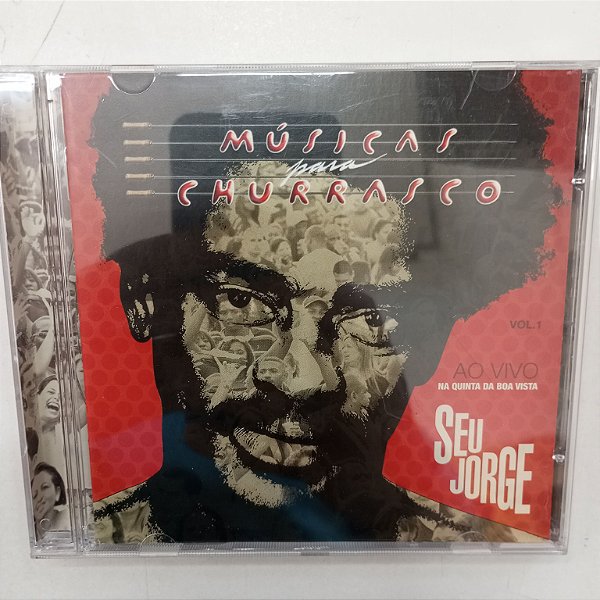 Cd seu Jorge - Músicas para Churrasco Interprete seu Jorge (2012) [usado]