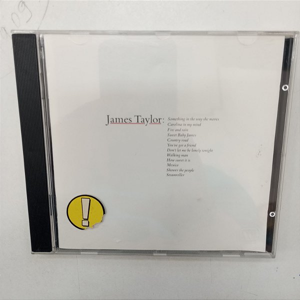 Cd James Taylor - Greatest Hits Interprete James Taylor (1976) [usado]