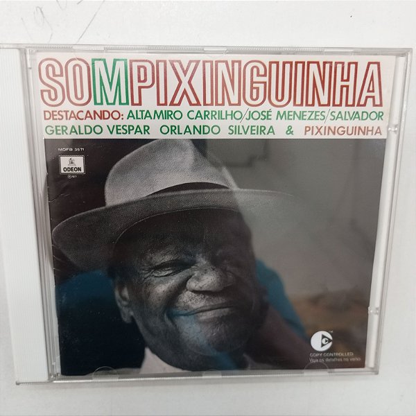 Cd Pixinguinha - Som Pixinguinha Interprete Pixinguinha [usado]