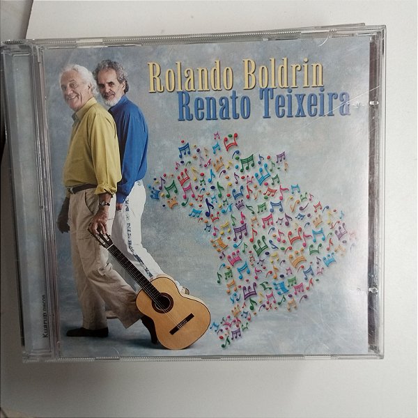 Cd Rolando Boldrin e Renato Teixeira Interprete Rolando Boldrin e Renato Teixeira (2005) [usado]