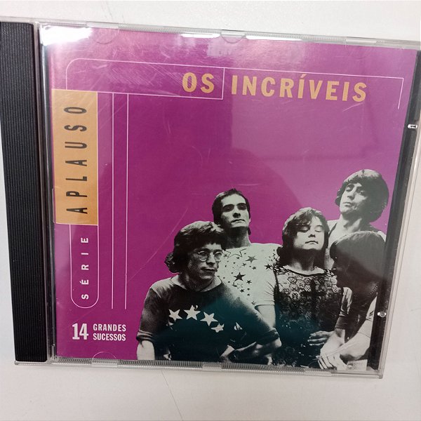 Cd os Incríveis - Serie Aplausos 14 Grandes Sucessos Interprete os Incríveis (1996) [usado]