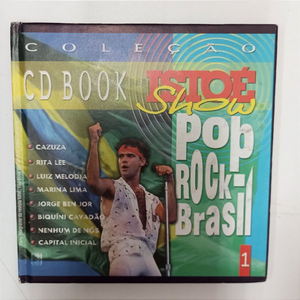 Cd Coleção Nº 1 - Cd Book Isto é Show Pop Rock Brasil Interprete Cazuza, Rita Lee Luiz Melodia e Outros [usado]