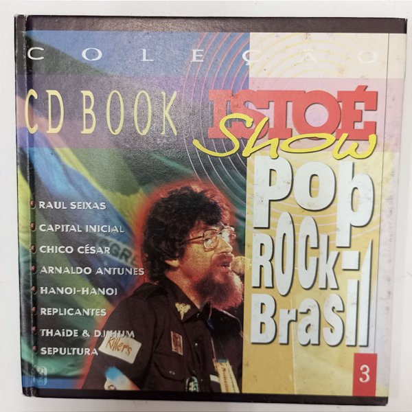 Cd Coleção Nº 3- Cd Book Isto é Show Pop Rock Brasil Interprete Raul Seixas, Capital Inicial e Outros [usado]