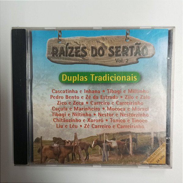 Cd Raízes do Sertão Vol.2 Interprete Varios (2002) [usado]
