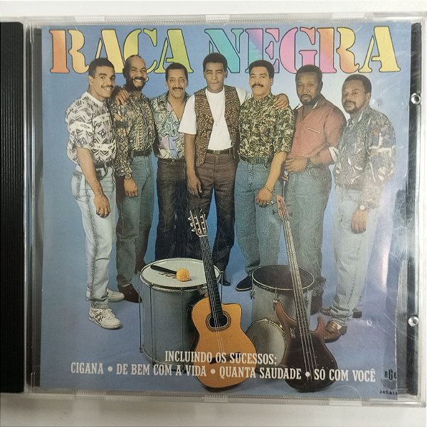 Cd Raça Negra - Oi (estou Ti Amando) Interprete Banda Raça Negra (1992) [usado]