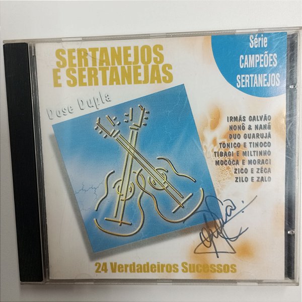 Cd Sertanejos e Sertanejas Interprete Varios (2002) [usado]