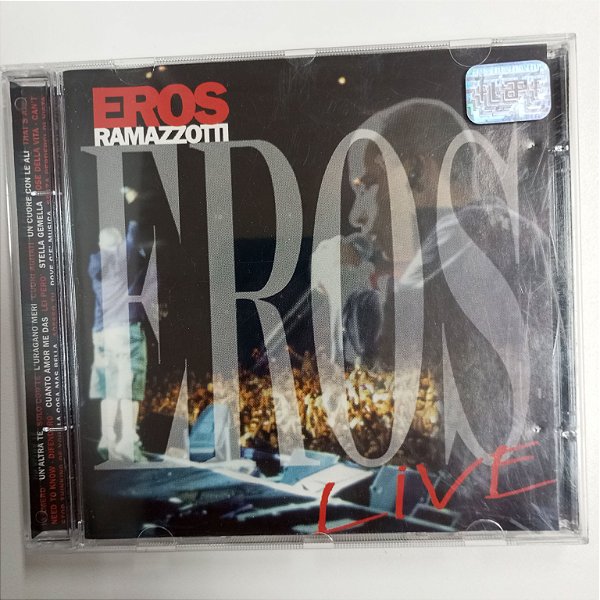 Cd Eros Ramazzotti - Live Interprete Eros Ramazzotti (1998) [usado]