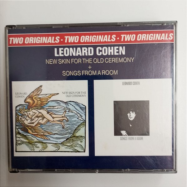 Cd Leonard Cohen - Songs From a Room /box com Dois Cds Interprete Leonard Cohen (1969) [usado]