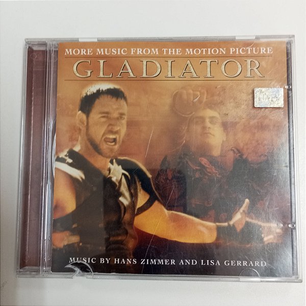 Cd Gladiador - Trilha Sonora Original Interprete Hans Zimmer e Outros (2001) [usado]