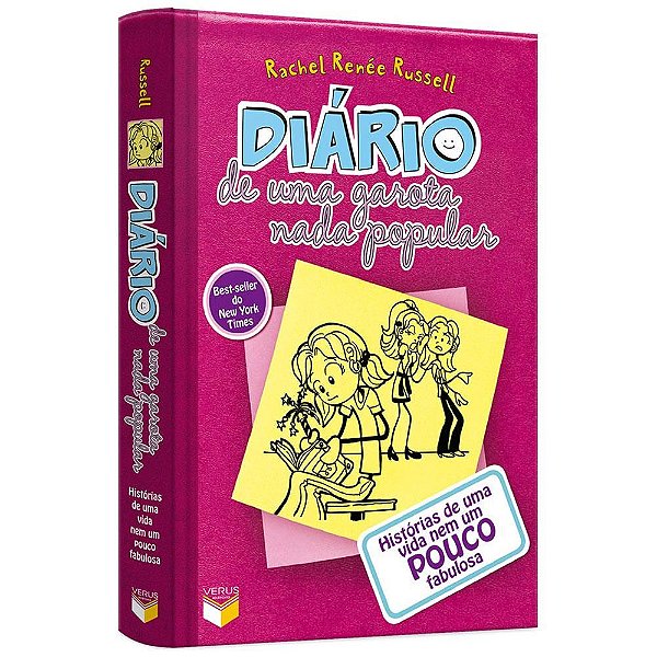 Livro Diário de Uma Garota Nada Popular 1 - Histórias de Uma Vida Nem um Pouco Fabulosa Autor Russell, Rachel Renée (2022) [seminovo]