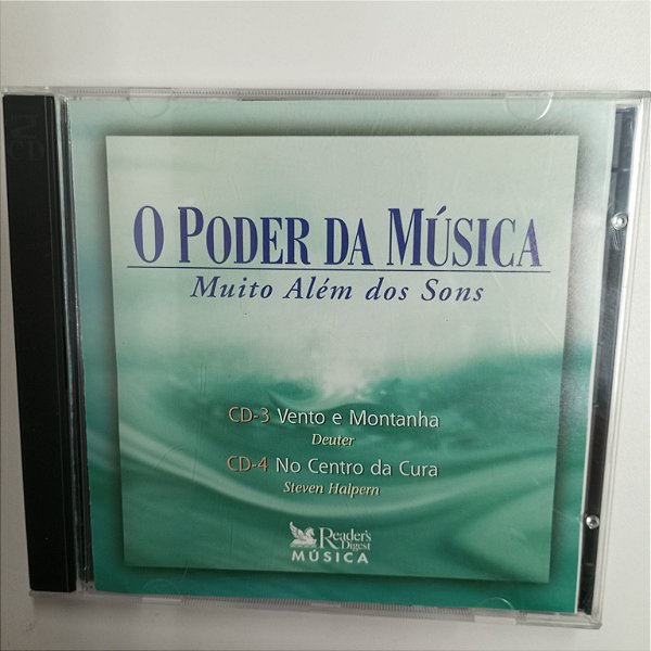 Cd o Poder da Música Vol1 e 2 - Muito Alem dos Sons /bocx com Dois Cds . Interprete Jim Oliver And Dr. Jeffrey Thompson [usado]