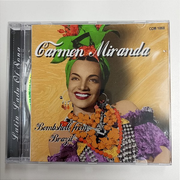 Cd Carmen Miranda - Bombshell From Brazil Interprete Carmen Miranda (2004) [usado]