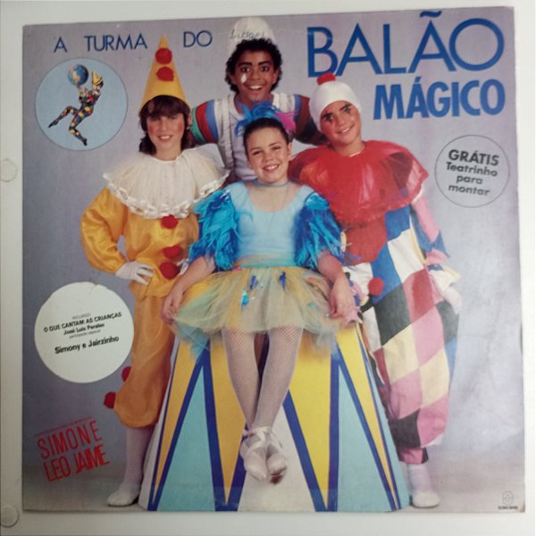 Disco de Vinil a Turma do Balão Mágico Interprete a Turma do Balão Mágico (1986) [usado]