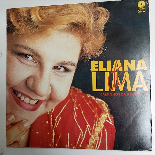 Disco de Vinil Eliana de Lima - Caminhos da Solidão Interprete Eliana de Lima (1992) [usado]