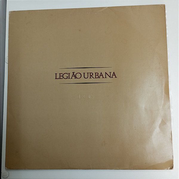 Disco de Vinil Legião Urbana - Dois Interprete Legião Urbana (1986) [usado]
