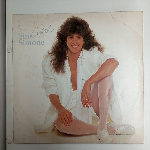 Disco de Vinil Simone - Cristal Interprete Simonene (1985) [usado]