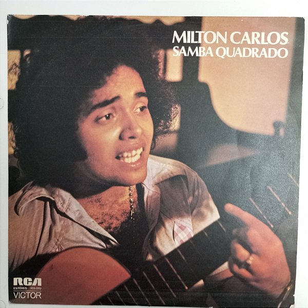 Disco de Vinil Milton Carlos - Samba Quadrado Interprete Milton Carlos (1975) [usado]