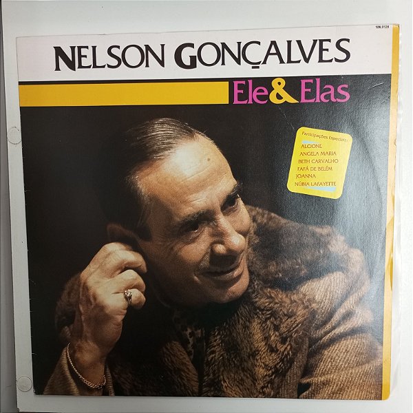 Disco de Vinil Nelson Gonçalves - Ele e Elas Interprete Nelson Gonçalves e Convidados (1984) [usado]