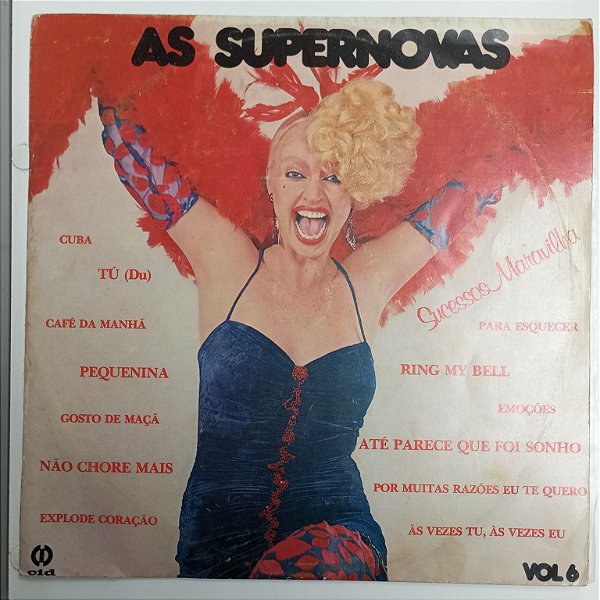Disco de Vinil as Supernovas Interprete Varios (1979) [usado]