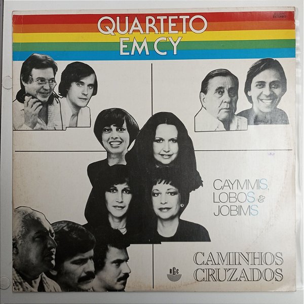 Disco de Vinil Quarteto em Cy - Caminhos Cruzados Interprete Quarteto em Cy (1981) [usado]