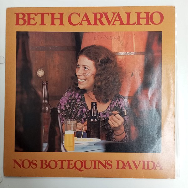 Disco de Vinil Beth Carvalho - nos Botequins da Vida Interprete Beth Carvalho (1977) [usado]