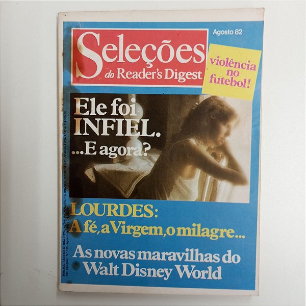 Revista Revista Reader´s Digest Seleções Agosto 82 Autor Revista Seleções (1982) [usado]