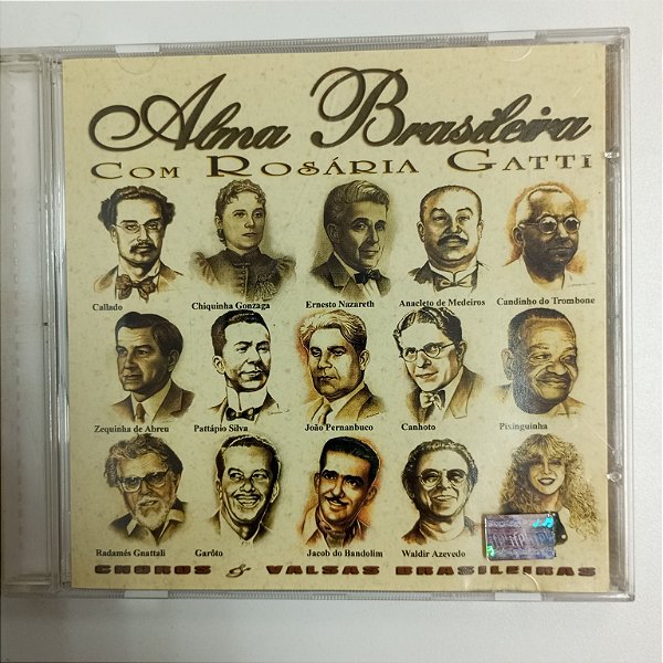 Cd Rosária Gatti - Alma Brasileira Interprete Rosária Gatti (1997) [usado]