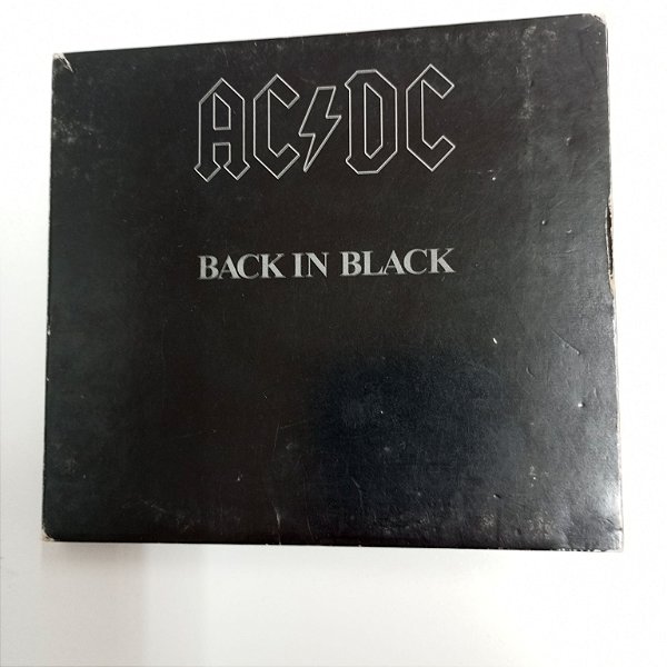 Cd Ac/dc - Black In Black Interprete Ac/dc (1980) [usado]