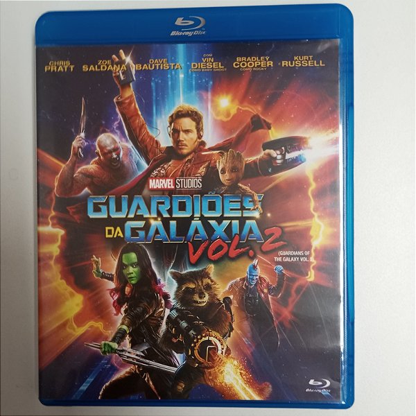 Dvd Guardiões da Galaxia Vol.2 Blu-ray Disc Editora James Gun [usado]