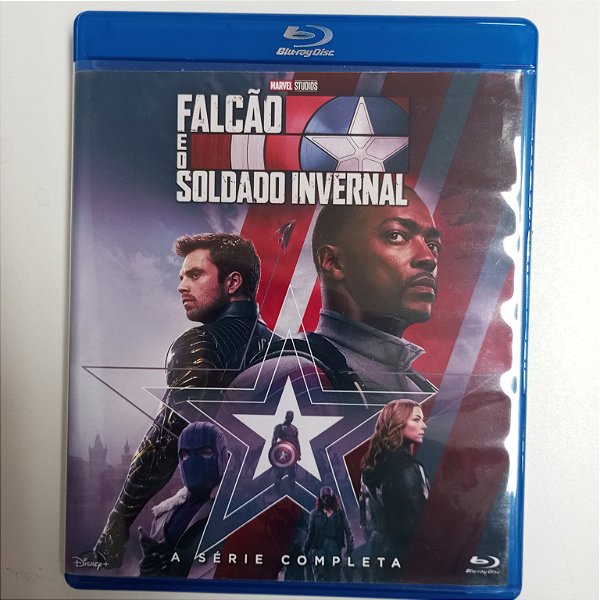 Dvd Falcão e os Soldado Invernal Blu -ray Disc Editora [usado]