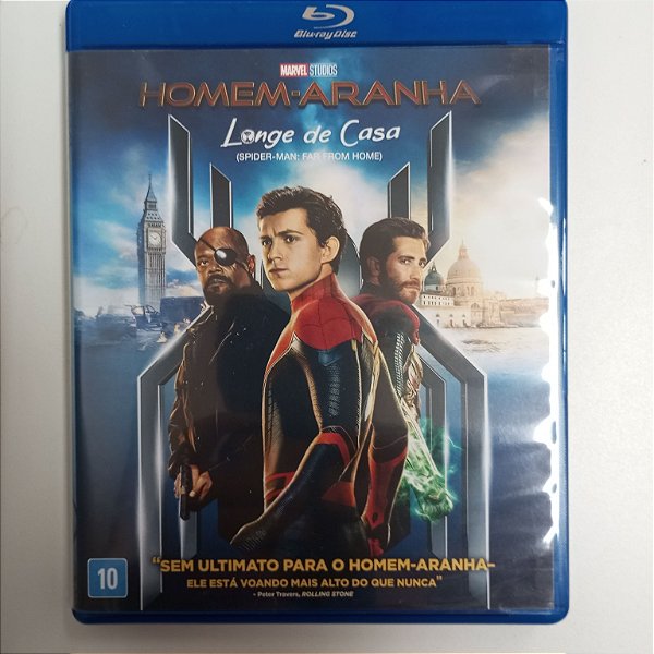 Dvd Homem Aranha - Longe de Casa Blu-ray Disc Editora [usado]