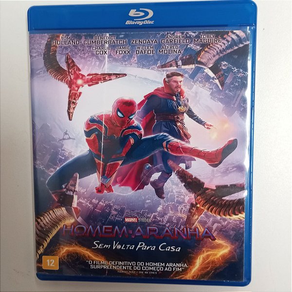 Dvd Homem Aranha - sem Volta para Casa Blu-ray Disc Editora Jon Whits [usado]