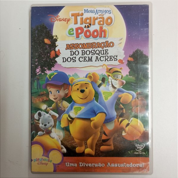 Dvd Meus Amigos Tigrão e Pooh - Assombração do Bosque dos Cem Acres Editora Disney [usado]